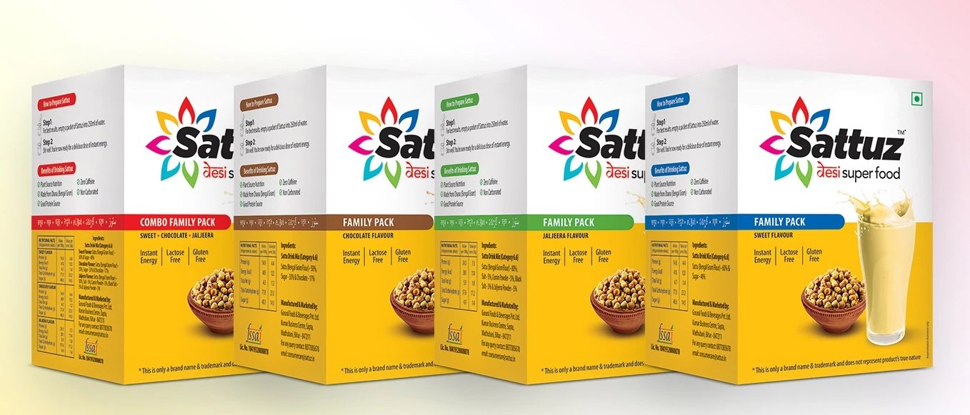 sattu based desi superfood sattuz in different flavours