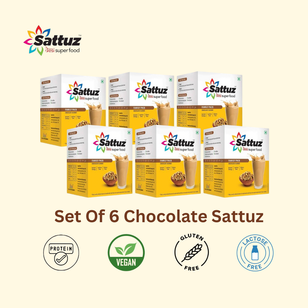 Set of 6 Chocolate Sattuz Family Pack - Sattuz