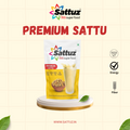 Premium Sattuz 200gm- Set of 10 (2kg Plain Sattu) - Sattuz