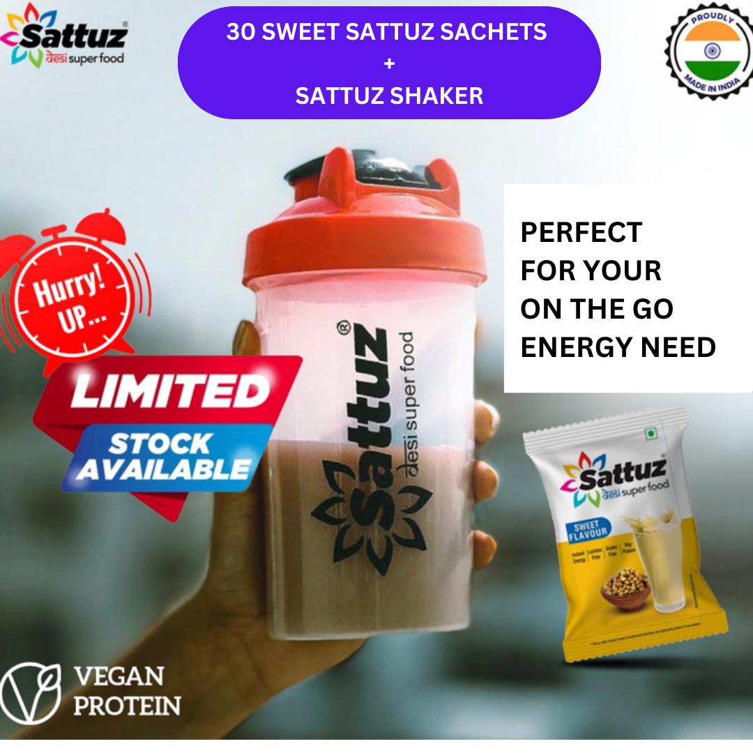 Sattuz Shaker with Monthly Pack (Sweet Flavour)