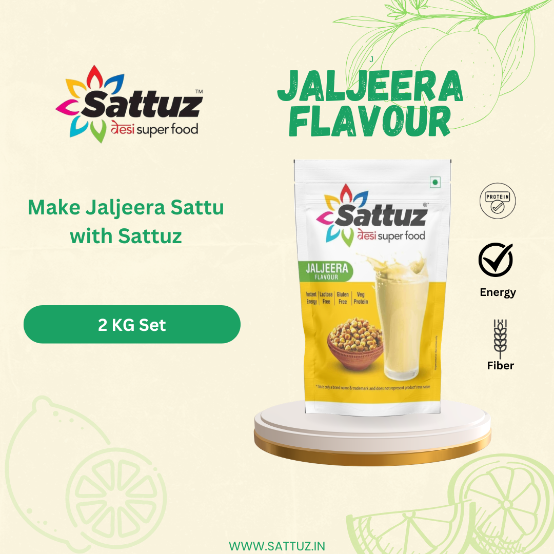 Jaljeera Flavour Sattu by Sattuz 2 KG - Sattuz
