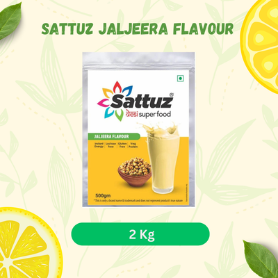 Jaljeera Flavour Sattu by Sattuz 2 KG - Sattuz
